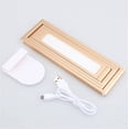 thumbnail image 4 of Lámpara de escritorio LED (color dorado), lámpara de mesa para el cuidado de los ojos con luz inalámbrica recargable por USB, lámpara de lectura portátil y plegable de 2 modos para dormitorio, oficina, 4 of 5