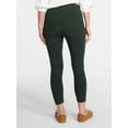 thumbnail image 3 of Time and Tru Women's Capri Leggings, 22" Inseam, Sizes XS-XXXL, 3 of 6