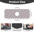 thumbnail image 2 of Kdxio Hand Drawn Strawberry Pattern Non-Slip Diatom Mud Faucet Drain Pad,Self Absorbent Mat for Kitchen Sink for Variety Kitchen & Bathroom Countertops, 2 of 7