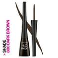 thumbnail image 2 of Wet n Wild H2O Proof Liquid Eyeliner - Dark Brown, 2 of 9