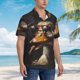 thumbnail image 3 of Fotbe Modern Funny Duck Camisa Hawaiana para Hombre Unisex – Camisa Casual de Verano con Botones de Manga Corta de Algodón y Lino,X-Large, 3 of 7
