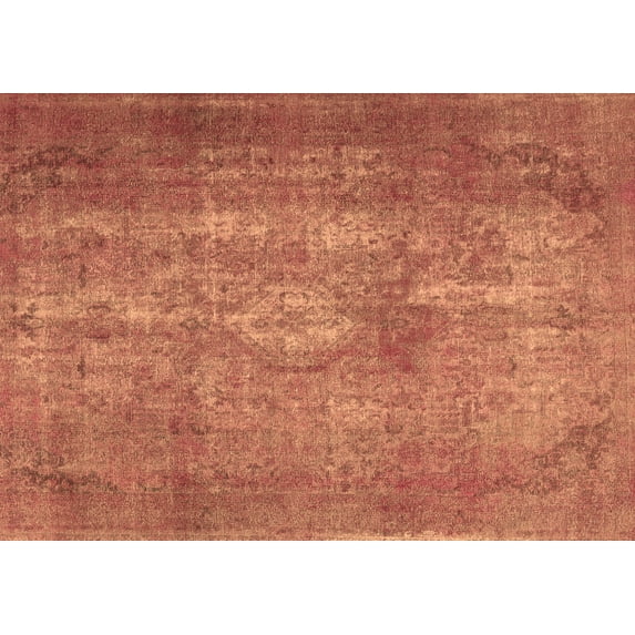Ahgly Company Indoor Rectangle Persian Brown Traditional Area Rugs, 6' x 9'