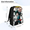 thumbnail image 2 of My Hero Academia Backpack, Anime Travel Laptop Backpack, Casual Daypack For College School, Back To School Gift For Men & Women,Unisex Computer Bag Fits 16 Inch Notebook, 2 of 8