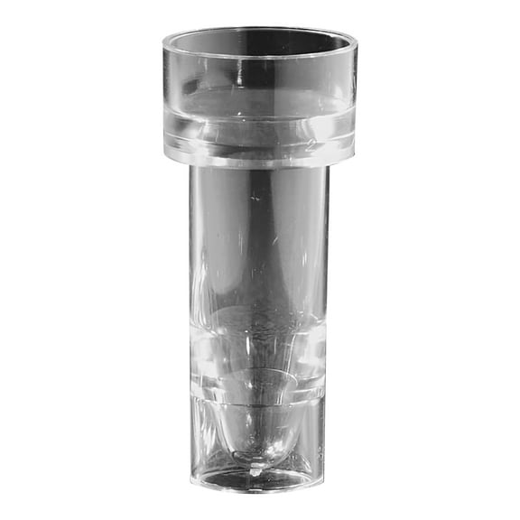 McKesson Sample Cups, Clear Polystyrene Specimen Collection Tubes without Caps - 17 mm x 38 mm, 3 mL, 1000 Ct