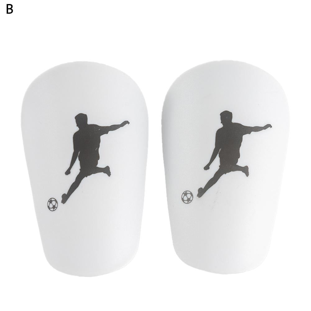 Mini Protège-tibias Football En EVA – Noir Rayé, 9,5 Ou 11,5 Cm, Pour Enfants Et Adultes