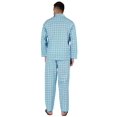 thumbnail image 4 of Inkmeso Men's Cotton PJs Printed Sleepwear Lounge Wear Top & Bottom Pajama Set, 4 of 7