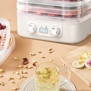 Digital Touch Control Home Freeze Dryer Machine, Multi-Layer Food Freeze Dryer for Fruits, Meats, Meals & Home Kitchen Use,White