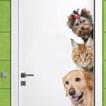 thumbnail image 3 of 3D Simulation Kitty Dog Wall Stickers Living Room Bedroom Entrance Corner Decorative Stickers Creative Water Proof Wall Paper, 3 of 5
