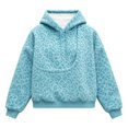 thumbnail image 5 of Pet Pouch Hoodie for Women Fleece Kangaroo Pocket Sweatshirt Oversized Sweatshirt with Dog Pouch Front Carry Pouch Cat Dogpouch Pullover with Large Pocket, 5 of 6