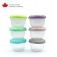 thumbnail image 1 of Melii Contenants Alimentaire Empilables - ensemble de 6 - pour Bébés, Enfants, Adultes, 1 of 6