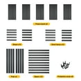 thumbnail image 6 of Miniyam Heavy-Duty Metal Shelving Unit, 5 Adjustable Shelves, 2000 lbs Capacity, 63"x31.5"x15.7", 6 of 7