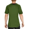 thumbnail image 3 of Speedo Men's Short Sleeve Swim T-Shirt (Douglas Fir, XL), 3 of 3