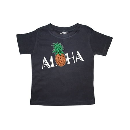 

Inktastic Aloha- with pineapple Gift Toddler Boy or Toddler Girl T-Shirt