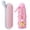 pink, variant on Mini Folding Umbrella with Case, Lightweight Portable Umbrella, Light Compact Rain Umbrella for Travel Outdoor Daily Use, Small Sun & Rain Pocket Umbrella (Beige)