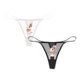 thumbnail image 1 of Varsbaby String pour Femme avec Lapin, Image de Dessin Animé, Lot de 2, 1 of 5
