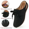 thumbnail image 4 of Ecetana Clogs for Women Wedge Sandals Comfort Breathable Closed Toe Sandals with Massage, 4 of 7