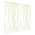 thumbnail image 4 of Green Voile Tulle Window Curtain 100x200cm Green, 4 of 5