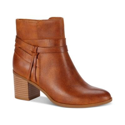 Style Co Carliee Booties Cognac 11M