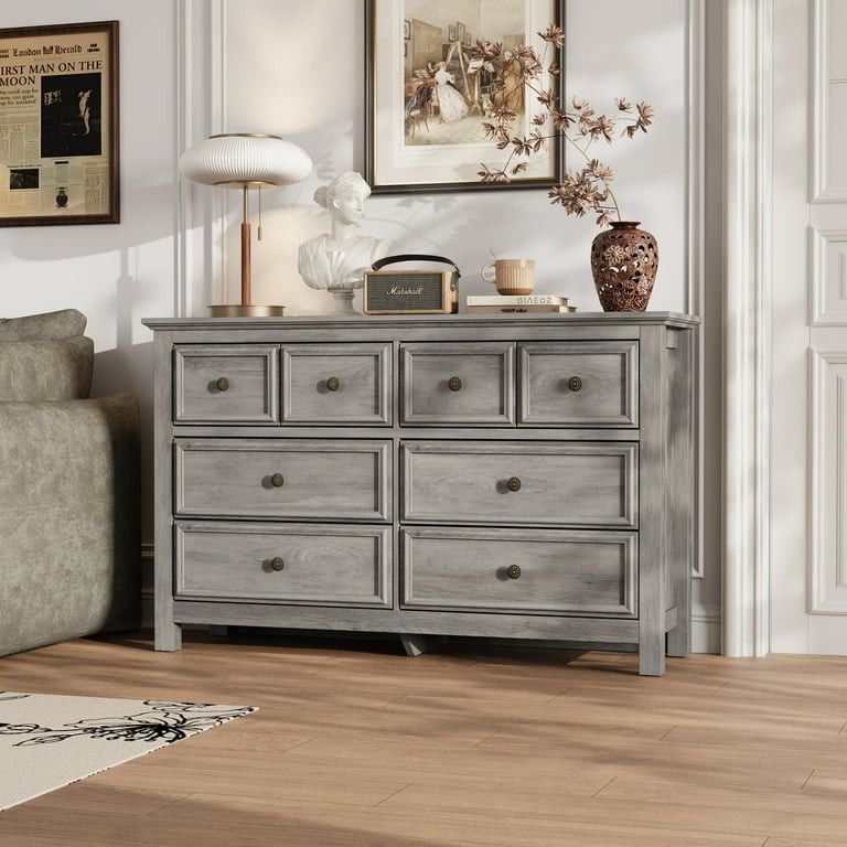 dresser and nightstands set Helio 6 Drawer Dresser and Nightstands Set main image 0