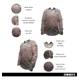 thumbnail image 3 of Camisa Manga Larga Estilo Wrangler Bordada Lisa Para Hombre, 3 of 4