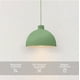 thumbnail image 3 of Lampara de techo colgante decorativo Macaron retro 36 cm de diámetro ilios innova Verde, 3 of 9