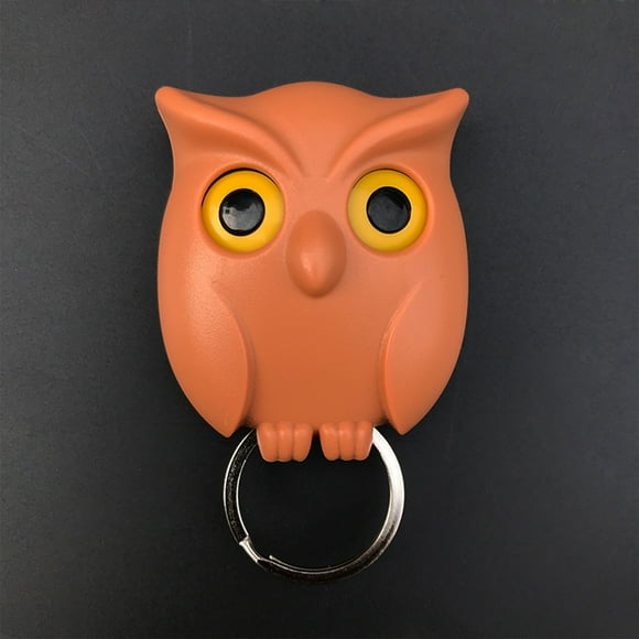 LSLJS Key Holder, Owl Shape Magnetic Organizer Hook - Wall Mounted Keychain Hanger - Novelty Friendship Key Hanging Ring - for Home Decor Show, Home Accessories on Clearance
