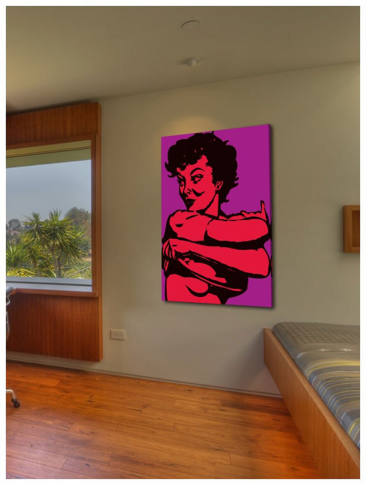 Marmont Hill "Girl 3" Print on Canvas