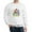 White, variant on CafePress - Go Go Power Rangers - Crew Neck Sweatshirt
