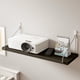 thumbnail image 1 of Estante de Madera de Pared Sin Taladro Hlh251225001 | Instalación Sin Taladros | Adhesivo Resistente | Soporte Triangular Resistente de 40 X 15 Cm con Capacidad para 13,6 Kg | Organizador para Mesita, 1 of 6