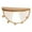 GD, variant on EGNMCR Iron Fan Shaped Storage Shelves Home Living Room Bedroom Study Dining Room Wall Hanging Decorations Hooks Iron Shelf