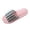 Slippers # Pink, variant on Women Slippers Open Toe Mixed Stripe Pattern Fuzzy Band Memory Foam Plush House Shoes Soft Slip On Scuffs for Indoor Relaxing