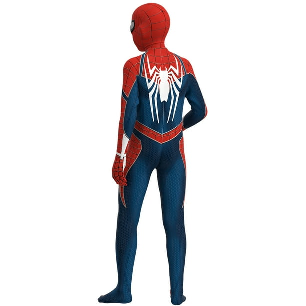 Costume PS5 Spiderman Miles Morales Cosplay Halloween Zentai adulte/enfant