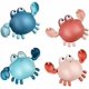 thumbnail image 1 of Baby bath water toy - Bath Toys for Toddlers ,Cute Wind-up Swimming Crab Baby Bathtub Toys for 1-3 Years Old 6 to 12 Months Boys Girls & Kids (Multi-Colors 4 Pcs), 1 of 5