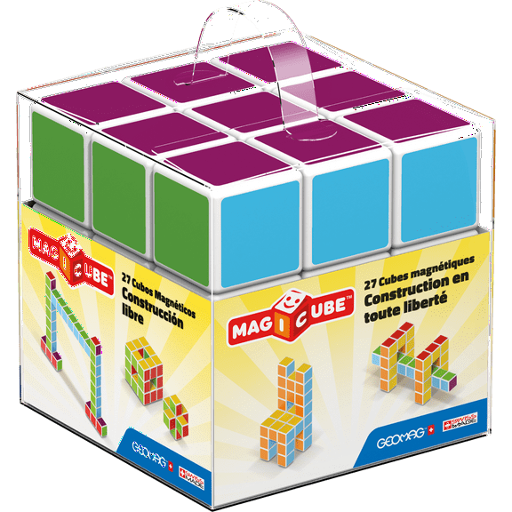 GEOMAG Magicube Free Building 27-Piece Construction Toy Set