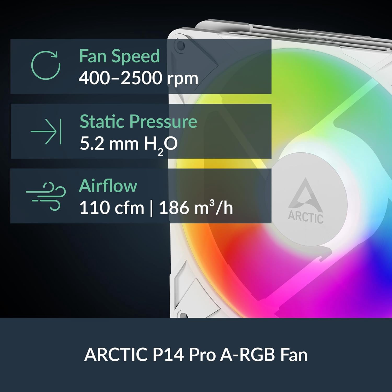 Arctic ACFRE00187A Liquid Freezer III Pro 280 A-RGB AIO CPU Cooler Water Cooling AMD AM5/AM4, Intel LGA1851/1770-White