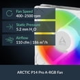 thumbnail image 3 of Arctic ACFRE00187A Liquid Freezer III Pro 280 A-RGB AIO CPU Cooler Water Cooling AMD AM5/AM4, Intel LGA1851/1770-White, 3 of 9