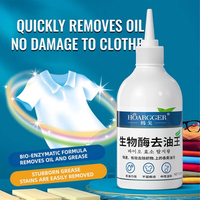 Limpiadores domésticos 200 ml Detergente en aerosol para ropa sin enjuague, Detergente desengrasante para ropa Agente de limpieza Oi stai
