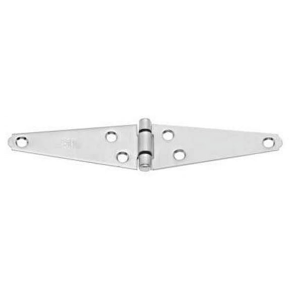 National Hardware - V282 4" Heavy Strap Hinges with no Screws - Boxed Loose
