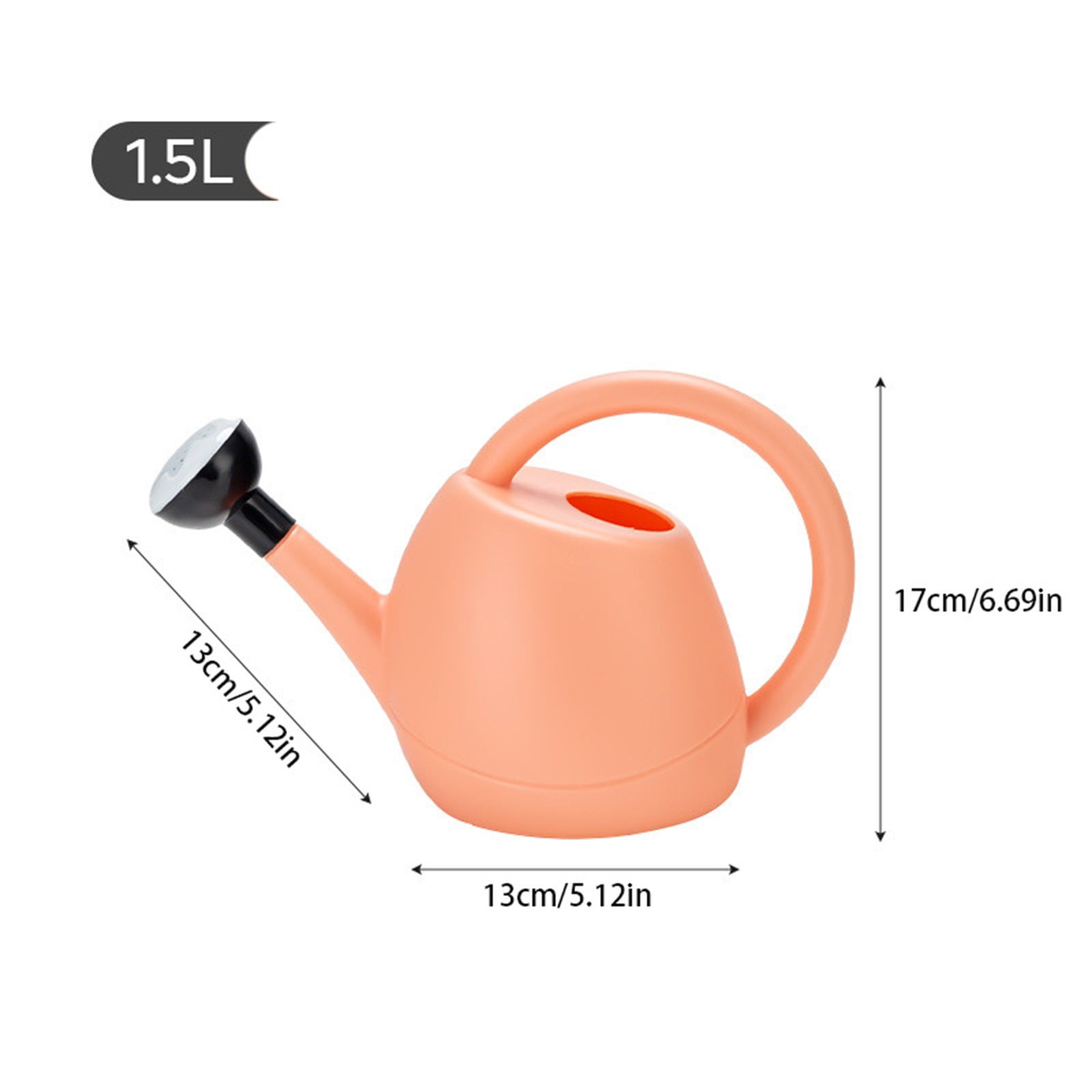 XYKA Watering Can 1 Gallon for Indoor Plants Can Large Capacity Extra Long Spout Plastic One Construction For Indoor & Outdoor Use Gardening