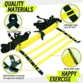 thumbnail image 3 of Escalera de agilidad Tubsalah de 6 m ajustable con bolsa de transporte, 3 of 7