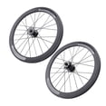 thumbnail image 1 of Cycle Front Rear Wheel Assembly, 20 Inch  Compatibility Double Layer Rim Folding Cycle Wheelset  for Repairing, 1 of 7