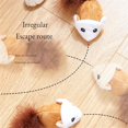 thumbnail image 3 of 1~10PCS Smart Running Mouse Cat Toy Interactive Random Moving Electric Cat Teaser Toys Simulation Mice Kitten Self-Playing Plush Style B 1pc, 3 of 6