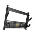 thumbnail image 1 of segolike Japanese Samurai Stand Dragon Pattern Support Display Lightsaber Rack 2 Layers, 1 of 9