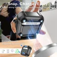 thumbnail image 3 of Case for AirPods Pro 3rd Generation with Phone Holder Compatible with Back Magnetic Suction Function Suitable for AirPods Pro 3 Protective Case, 3 of 6