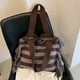 thumbnail image 1 of Bolsos de playa grandes para mujer Bolsos de hombro a rayas Bolso de hombro de tendencia con borlas, 1 of 6
