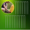 thumbnail image 2 of Katzco Tent and Garden Stakes 9 Inch Heavy Duty Durable Galvanized Tent Peg 30 Piece, 2 of 7