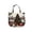 D, variant on Womens Christmas Tote Bag,Vintage Christmas 2D Printed Large Shopping Handbag,Festive Reusable Shoulder Bag For Work,Shopping,Xmas Party(15.75*13.39*3.94")