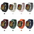 thumbnail image 2 of Y1 LED Watch Large Screen LED Bracelet Button Watch Square Waterproof Watch Sports Fashion Watch Children's Electronic Watch, 2 of 2
