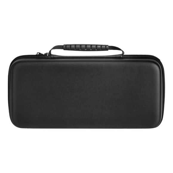 EVA Protective Case for Handheld Console, Waterproof with Leather Texture, 32x17x9cm