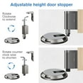 thumbnail image 3 of Magnetic Door Stopper,2024 Upgraded Mechanical Floor Door Stop, Door Stoppers for Bottom of Door,Adjustable No Drilling Door Catch,Door Holder to Keep Door Open,Doorstops for Inside Door, 3 of 6